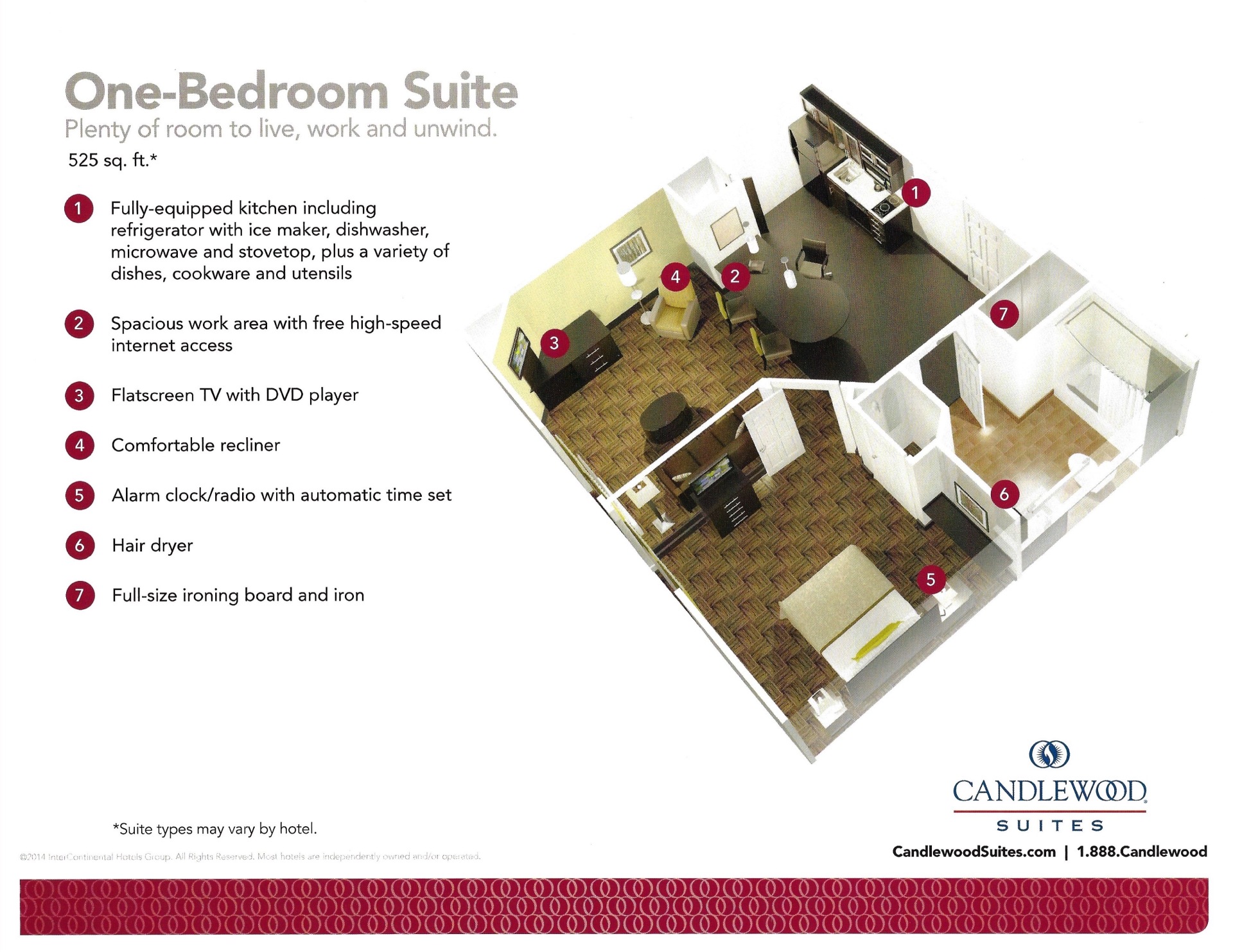 One-Bedroom Apt.