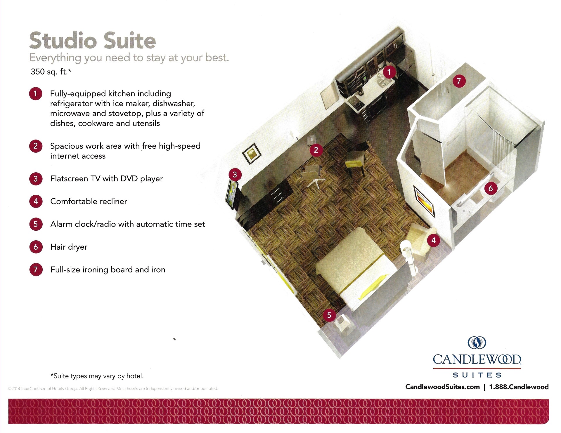 One Bed Studio Apartment