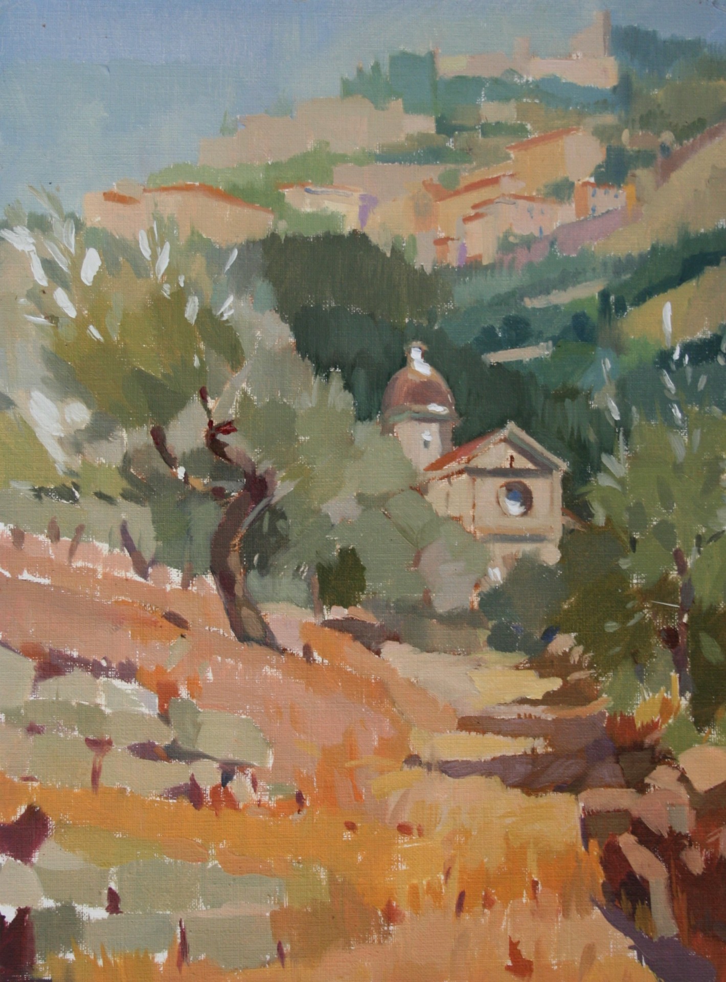 Chiesa Santa Maria Below Cortona, Private Collection