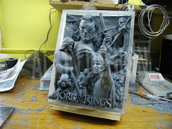 Lord of the Rings 3D Movie Poster