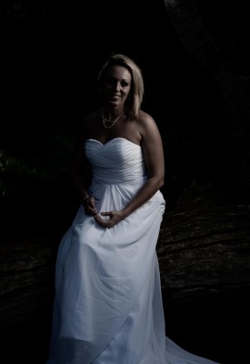 Bride Half Light