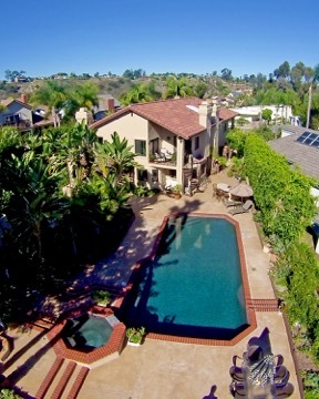 Golf Course view home in Tierrasanta