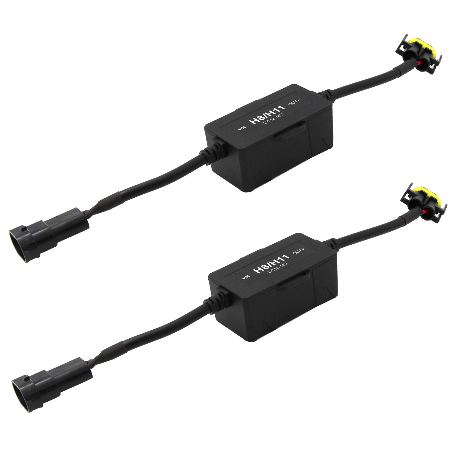 H11 CANBUS Decoders Error Free LED Headlights Fog Lights Flickering Error Canceler