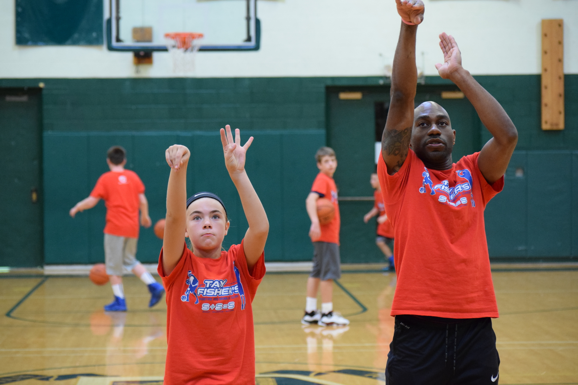 Tay Fisher Basketball Training, Small Group trainings are designed to  improve players overall basketball skills such as shooting, dribbling, free  throws, conditioning, confidence level and many more. Tay will give your  child