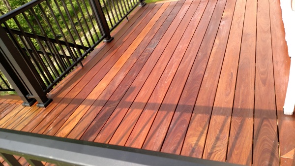 Exotic Ipe Wood Deck