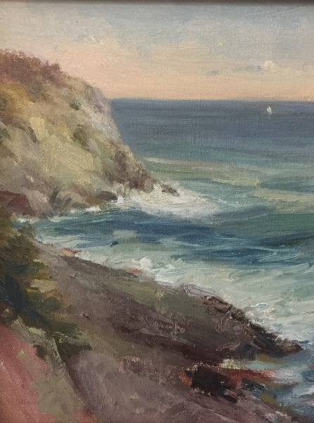 "Monhegan Headlands" 8 x 10  