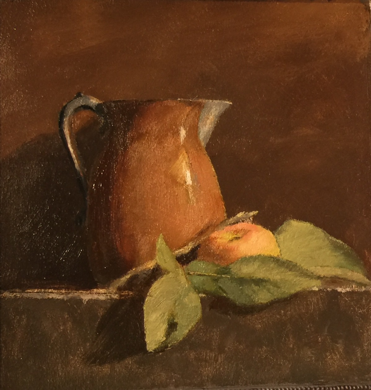 "Copper and Tavern Apples" 11 x 14 