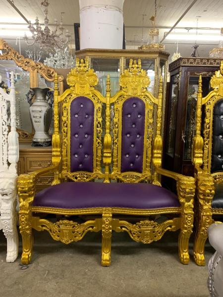 King david lion throne chair online