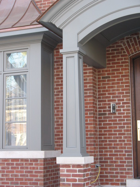 column, porch, exterior carpentry, exterior trim, royal exterior fine carpentry, toronto