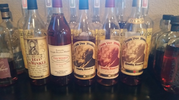 Bay Area Bourbon group tasting