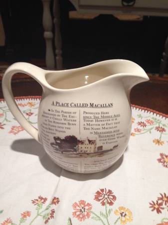 The Macallan water jug