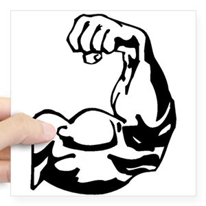 Flexing_Bicep_Sticker_300x300