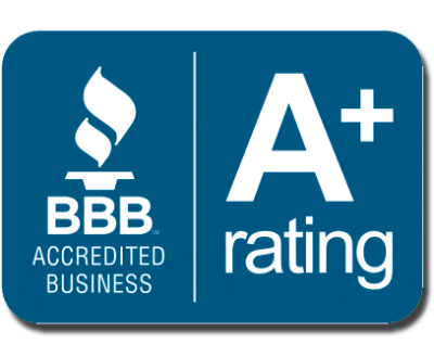 BBB logo with A+ rating