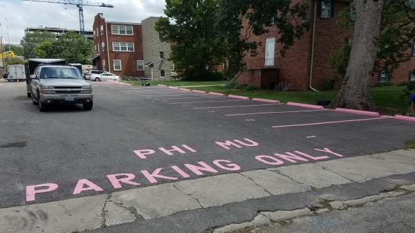 Mizzou Sorority Parking