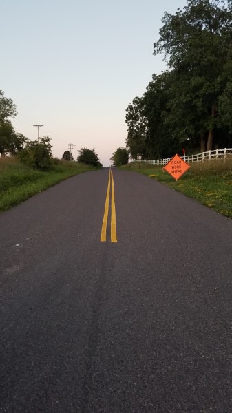 Striping the Road