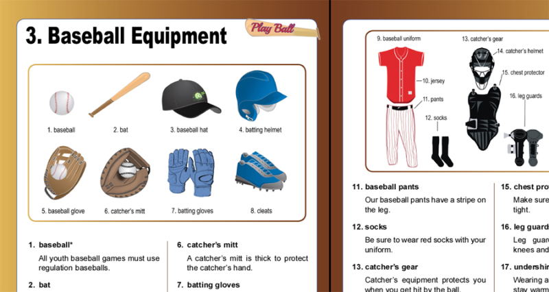 in English English for Baseball: Conversation, Vocabulary, Idioms Fun