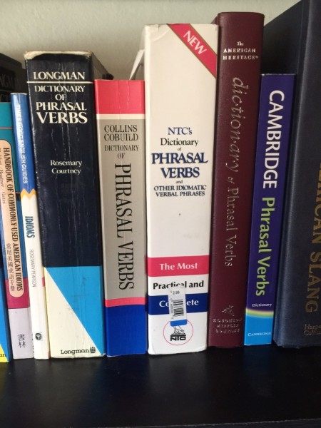 Targets Choosing Phrasal Verb Dictionaries