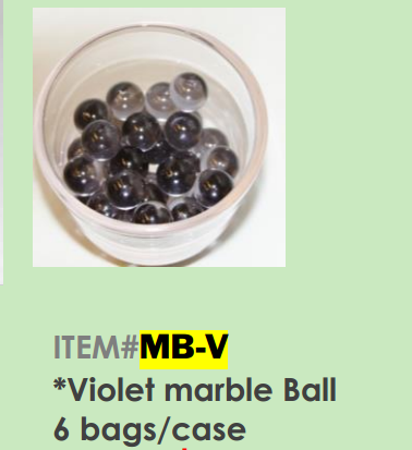 VIOLET MARBLE BALL