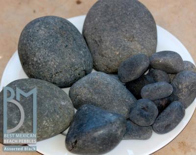 dark blue pictures of river rocks