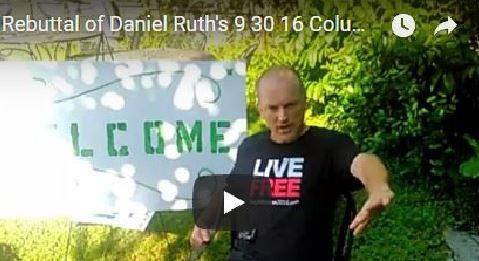 Rebuttal of Daniel Ruth's 9 30 16 Column in Tampa Bay Times