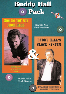 buddy hall dvd pack cue guide store