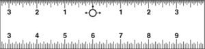 Center Finding Rulers