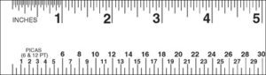 Pica Rulers