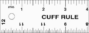 Cuff Tailor Rulers