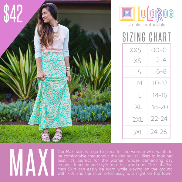LuLaRoe MAXI Skiirt