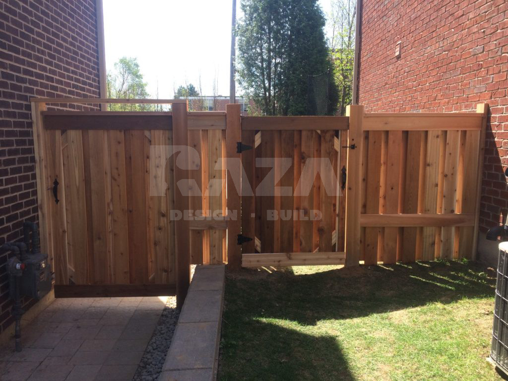 Cedar Full privacy fence