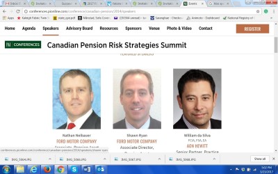 P&I's Canadian Pension Risk Strategies Summit - Toronto - 2014