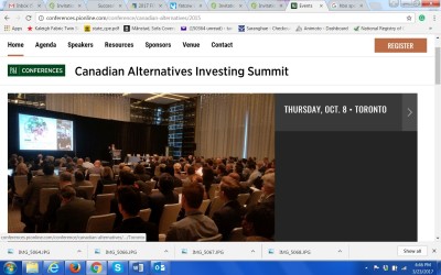 P&I's Canadian Alternatives Investing Summit - Toronto - 2015