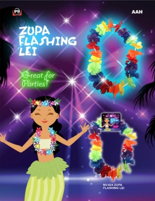 Zupa Flashing Flower Lei