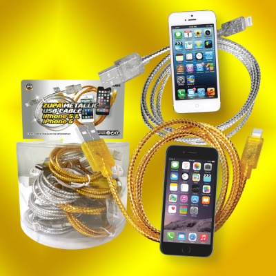 Zupa Metallic USB Cable iPhone 5/6