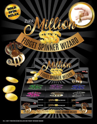 Zupa Million $$$ Fidget Spinner Wizard