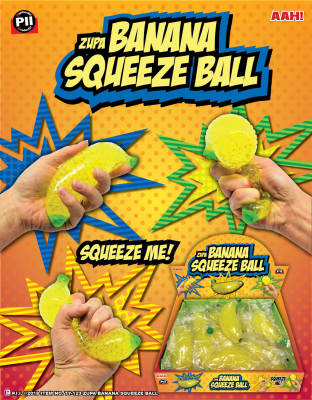 Zupa Banana Squeeze Ball