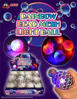 Rainbow Bead Mesh Light Ball