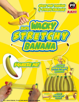 Zupa Wacky Stretchy Banana