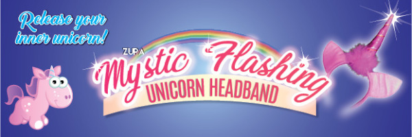 Zupa Mystic Flashing Unicorn Headband