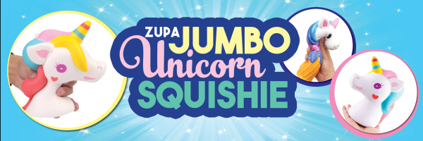 Zupa Jumbo Unicorn Squishie