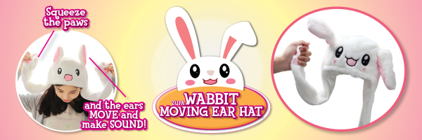 Zupa Wabbit Moving Ear Hat