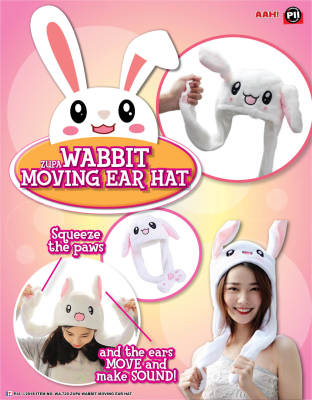 Zupa Rabbit Moving Ear Hat