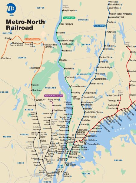 metro north harlem line map Bikes On Transit In The Hudson Valley metro north harlem line map