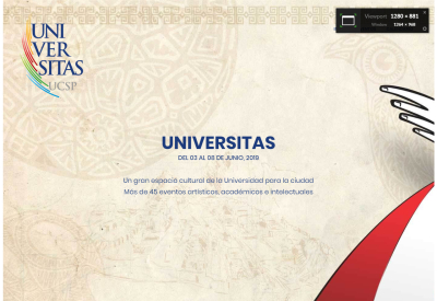 Universitas UCSP - 2019