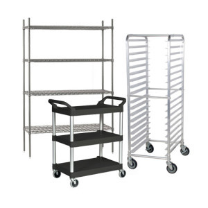 Shelving, Racks & Casters