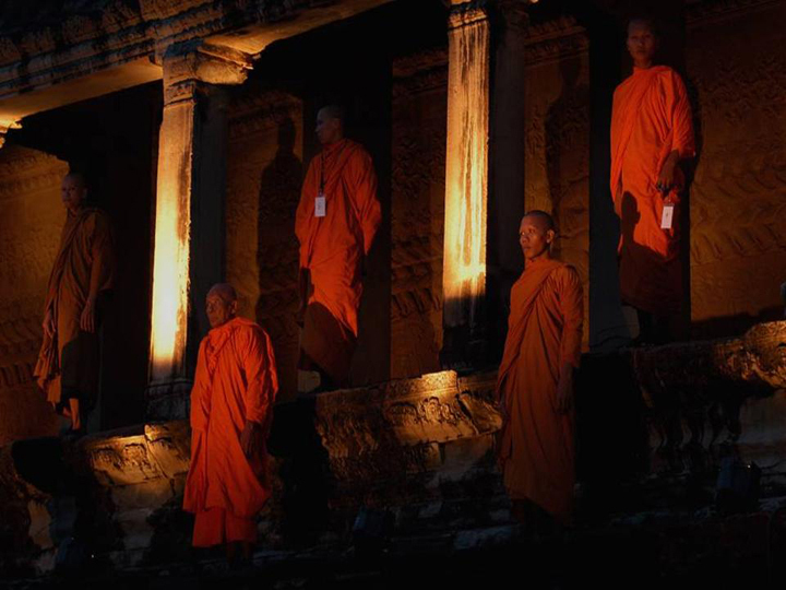 Jose Carreras at Angkor Watt