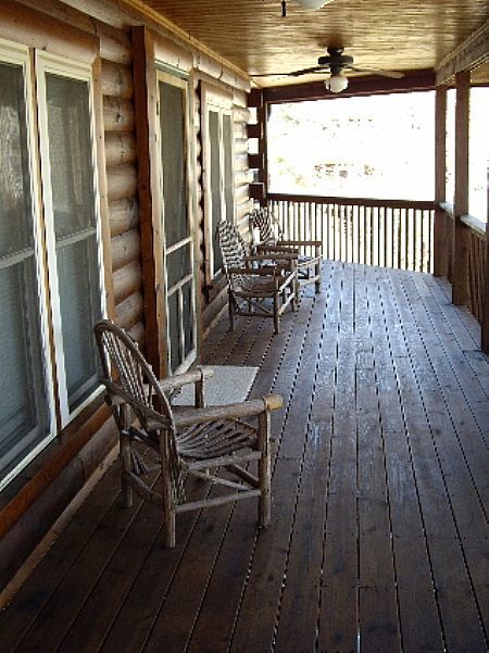 Porch Overlooking Lake