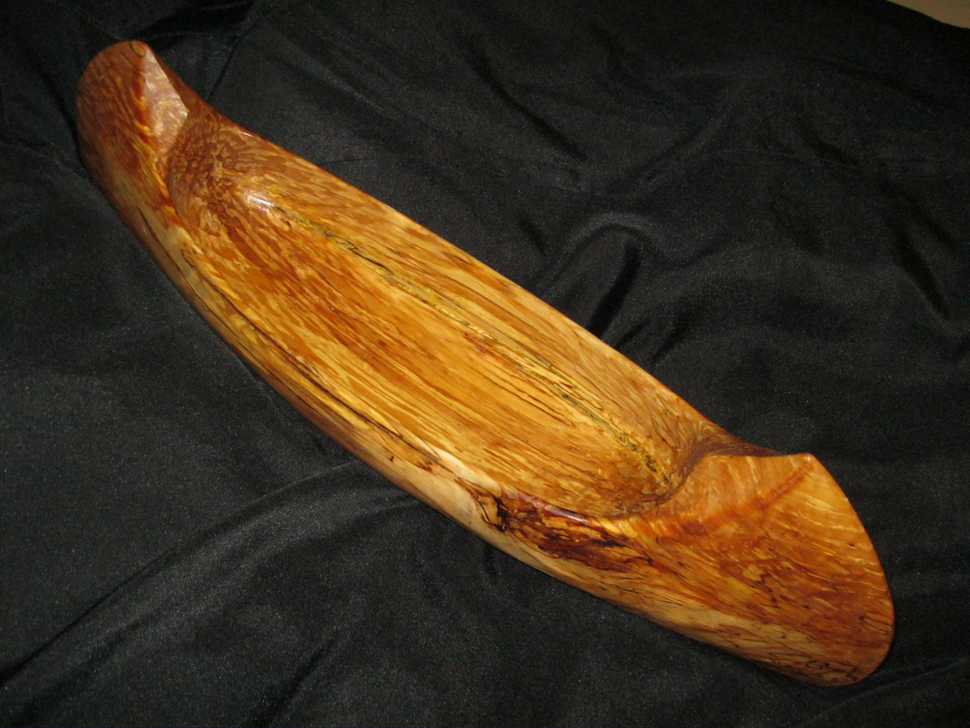 Fermented sugar maple canoe