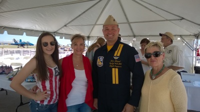 Hanging out with handsome Fat Albert Crew