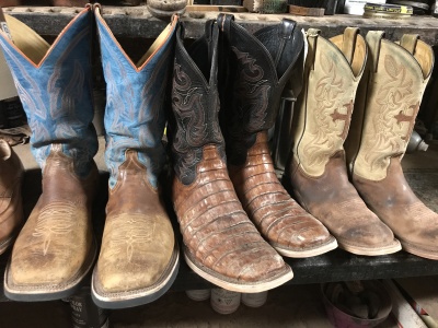 cowboy boot repair shop